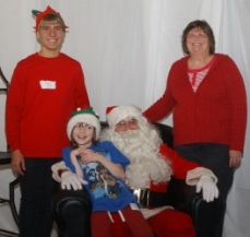 Santa Celebration features activities that delight children with special needs, their siblings and parents.
