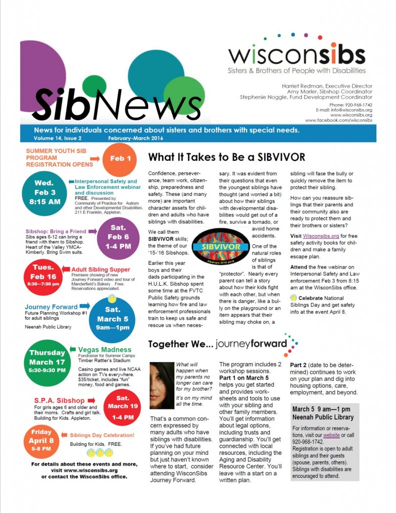 Sibnews cover page-FEB-MAR 2016