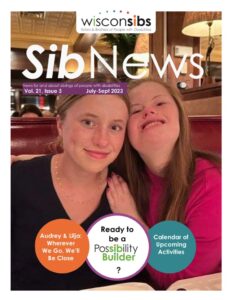 July-Sept 2023 SibNews Cover - Audrey and Lilja