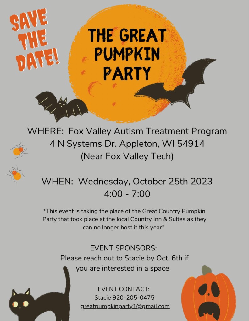 Great Pumpkin Party -Oct 25 2023 - 4pm-7pm