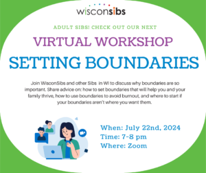 Adult Virtual Workshop: Setting Boundaries
